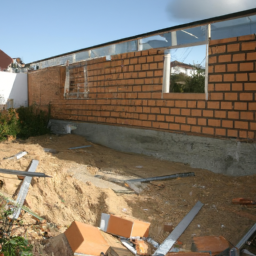 Agrandissement terrasse pour espace de jeu pour enfants Le Pont-de-Claix